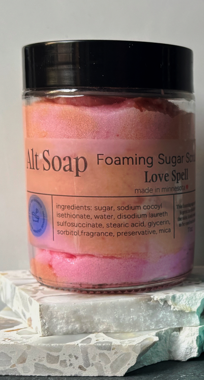 Foaming Sugar Scrub