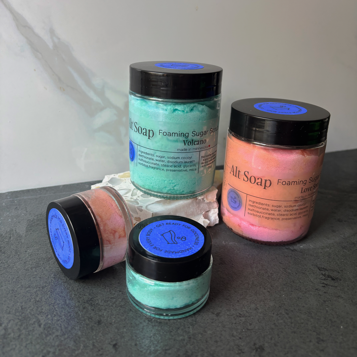 Foaming Sugar Scrub