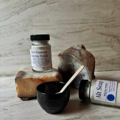 Rice Foaming Enzyme Polish
