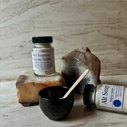 Rice Foaming Enzyme Polish
