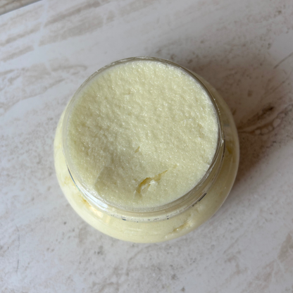 Foaming Sugar Scrub with Shea